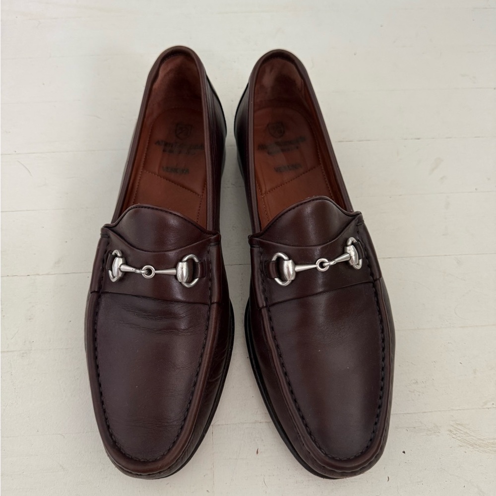 Allen Edmonds Men's Brown Leather Loafers